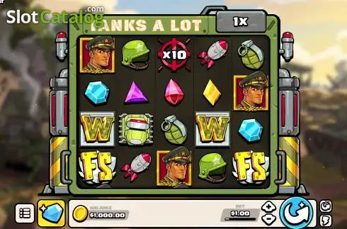 Скрин2. Tanks a Lot слот
