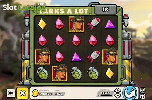Скрин3. Tanks a Lot слот