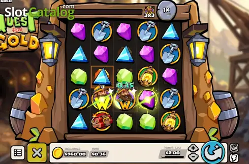 Скрин3. Quest for Gold (Pocket Play) слот