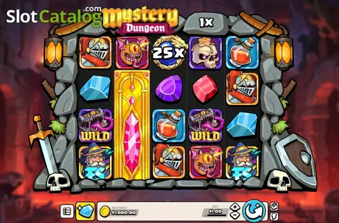 Скрин2. Mystery Dungeon слот
