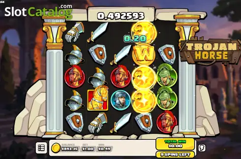Скрин3. Trojan Horse (Pocket Play) слот