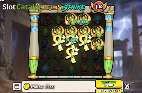 Скрин3. Anubis Strike слот