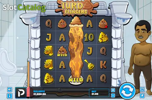 Скрин2. Turd Flingers слот