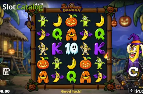Скрин2. Halloween Banana слот