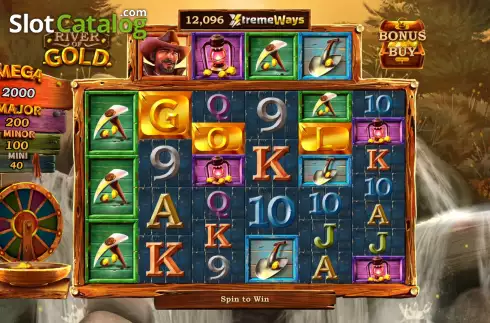 Скрин2. River of Gold (Qora) слот