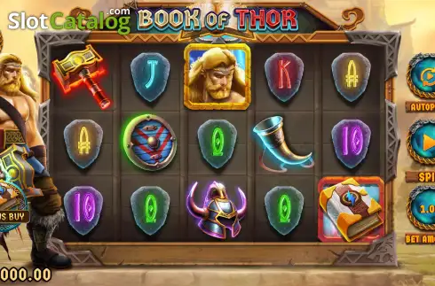 Скрин2. Book of Thor слот