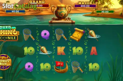 Скрин2. Hooked on Fishing: Croc of the Nile слот