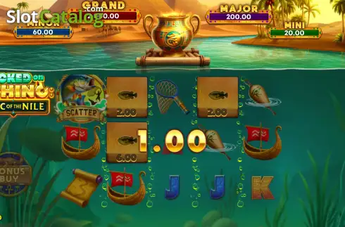 Скрин3. Hooked on Fishing: Croc of the Nile слот