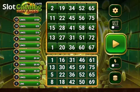 Скрин2. Gold Vault Hot Lines слот