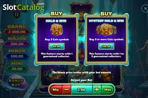 Скрин3. Coins of Poseidon 2 слот