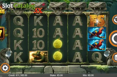 Скрин2. The Quest for Viper Wilds слот