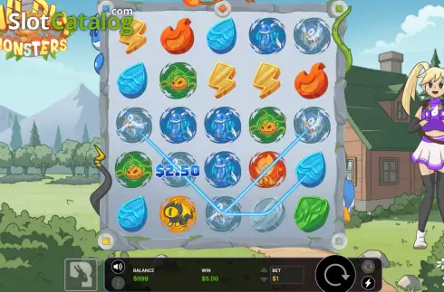 Скрин3. Wildly Monsters слот