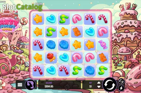 Скрин2. Candy Crusade 1000x слот