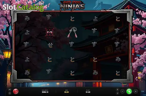 Скрин2. Dirty Sticky Ninjas слот