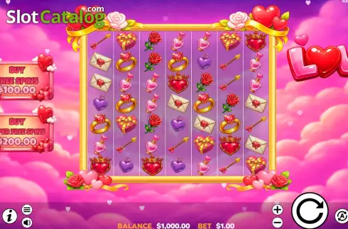 Скрин2. Love (Rainfall Gaming) слот