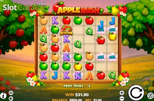 Скрин3. Apple Rush слот