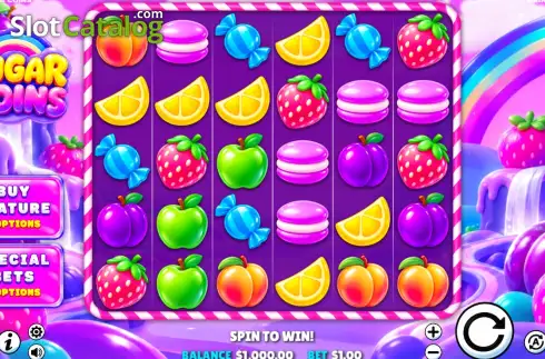 Скрин2. Sugar Coins слот