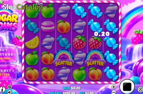 Скрин3. Sugar Coins слот
