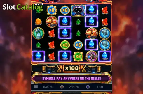 Скрин3. Galactic Gold Rush слот