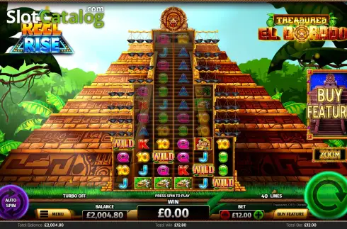 Скрин2. Treasures of El Dorado слот