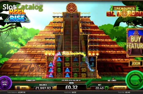 Скрин3. Treasures of El Dorado слот