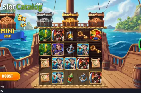 Скрин2. Pirate's Fight for Fortune слот