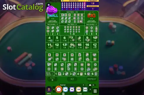Скрин2. Super Sic Bo 888 слот
