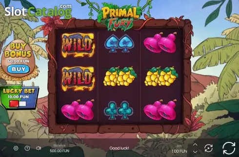 Скрин2. Primal Fury слот