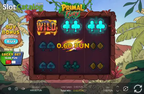 Скрин3. Primal Fury слот