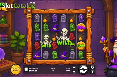 Скрин2. Wizard Tales слот