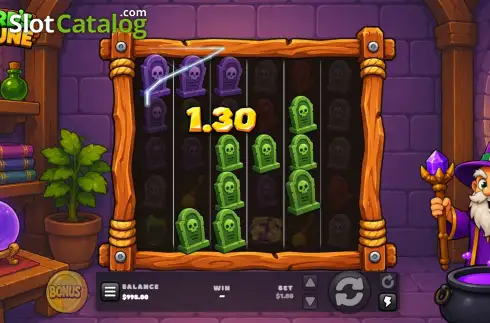 Скрин3. Wizard Tales слот