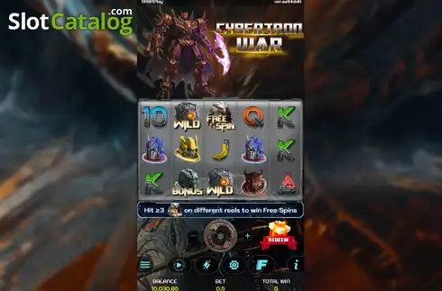 Скрин2. Cybertron War слот