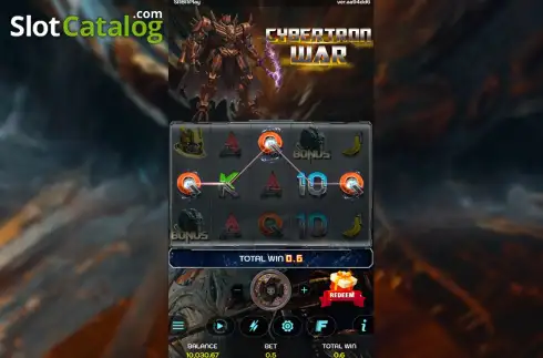 Скрин3. Cybertron War слот