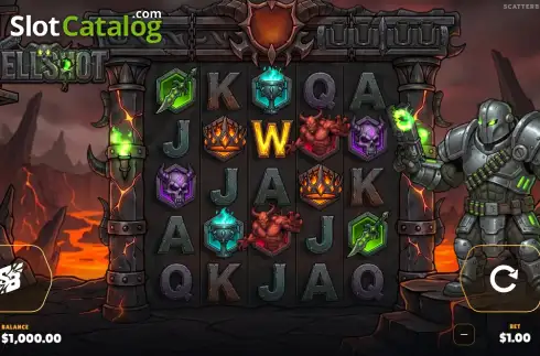 Скрин2. Hellshot слот