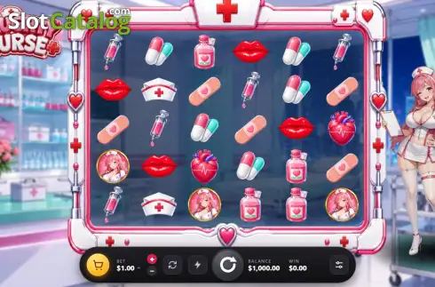 Скрин2. Naughty Nurse слот
