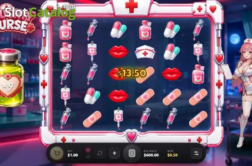 Скрин3. Naughty Nurse слот