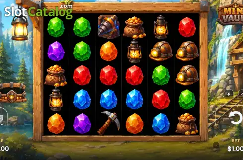 Скрин2. Mine Vault слот