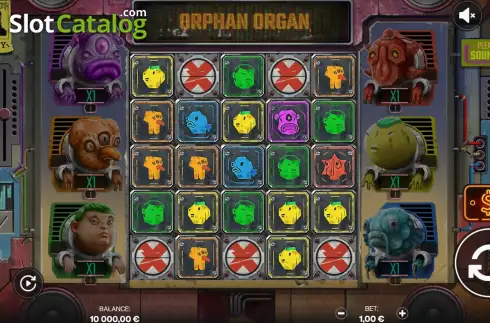Скрин2. Orphan Organ слот