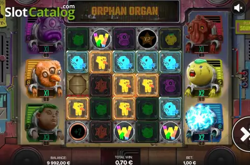 Скрин3. Orphan Organ слот