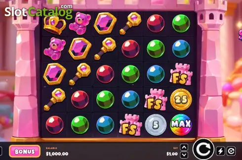 Скрин2. Candy Gems слот