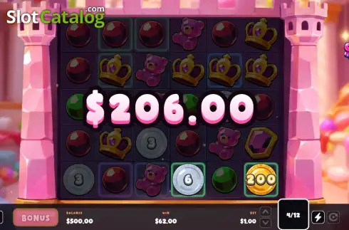 Скрин3. Candy Gems слот