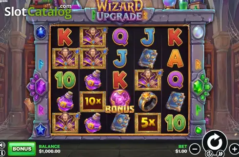 Скрин2. Wizard Upgrade слот