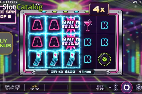Скрин3. Wild Party слот