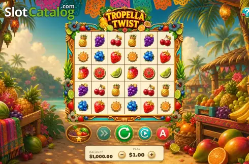 Скрин2. Tropella Twist слот