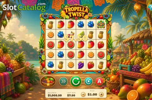 Скрин3. Tropella Twist слот