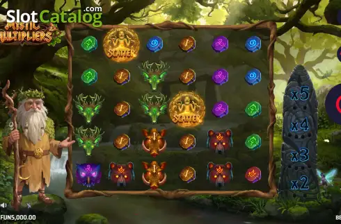 Скрин2. Mystic Multipliers слот