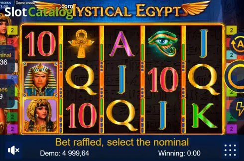 Скрин2. Mystical Egypt слот