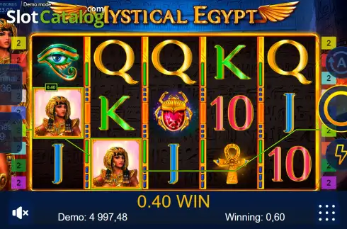 Скрин3. Mystical Egypt слот