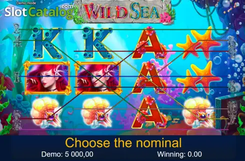 Скрин2. Wild Sea слот
