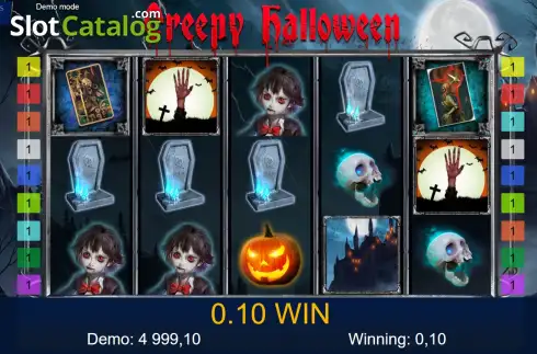 Скрин3. Creepy Halloween слот